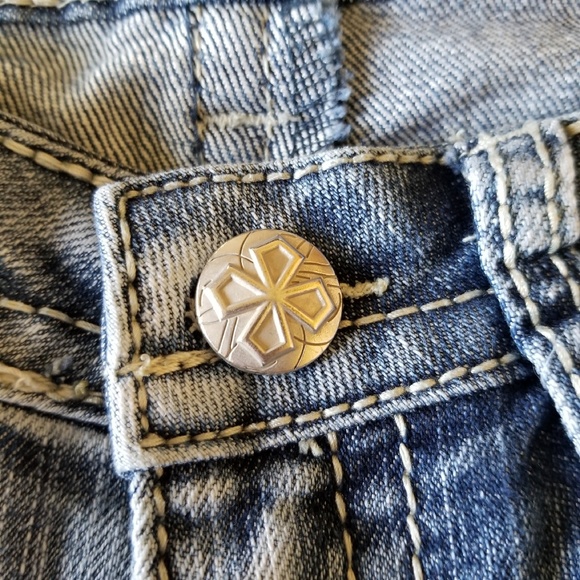 Premiere by Rue21 Embellished Jeans Sz 1/2 - Picture 5 of 8